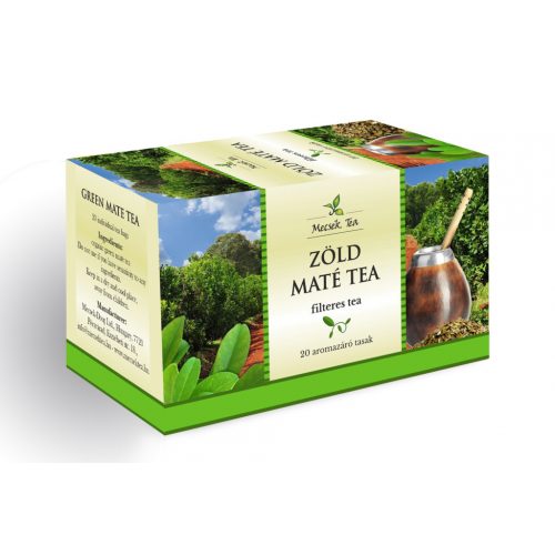 MECSEK Zöld Maté tea filteres 20x1,5g